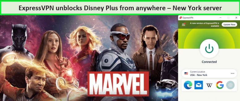  ExpressVPN desbloquea Disney Plus 