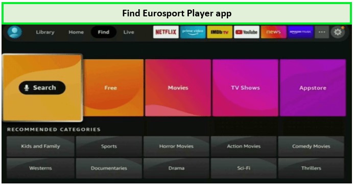 find-eurosport-player-app