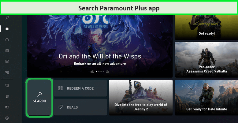  Zoek de Paramount Plus-app op Xbox. in - Nederland 