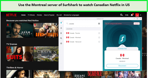 surfshark-unblock-canadian-netflix-in-us