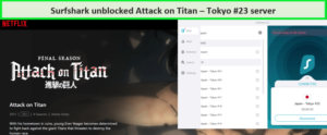 surfshark-unblocked-attack-on-titan-on-netflix-in-australia