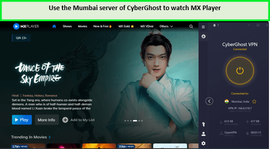 cyberghost-unblock-mx-player-in-usa
