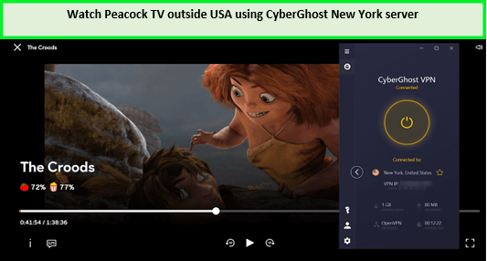 cyberghost-unblock-peacock-tv-outside-usa