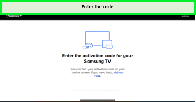 enter-code-to-watch-paramount-plus-on-samsung-tv-usa