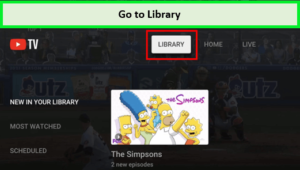  aller à la bibliothèque sur YouTube TV   