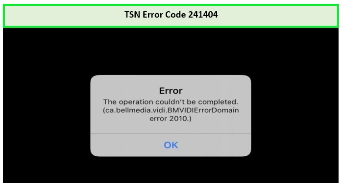 tsn-error-code-new-zealand