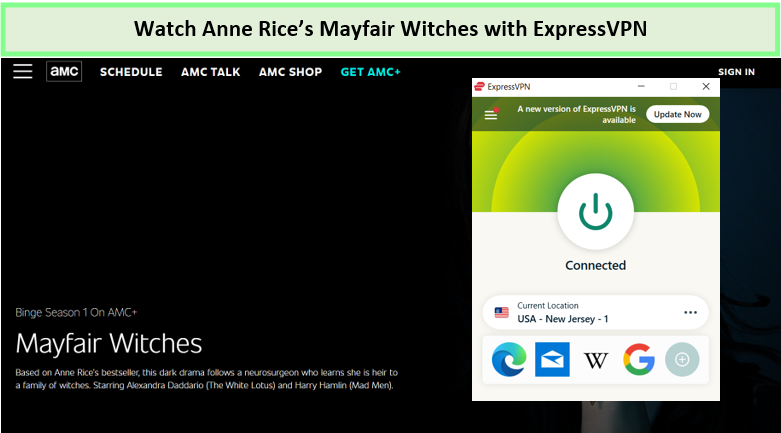 watch-Anne-Rices-Mayfairs-Witches-in-Australia-on-amc-plus-with-expressvpn