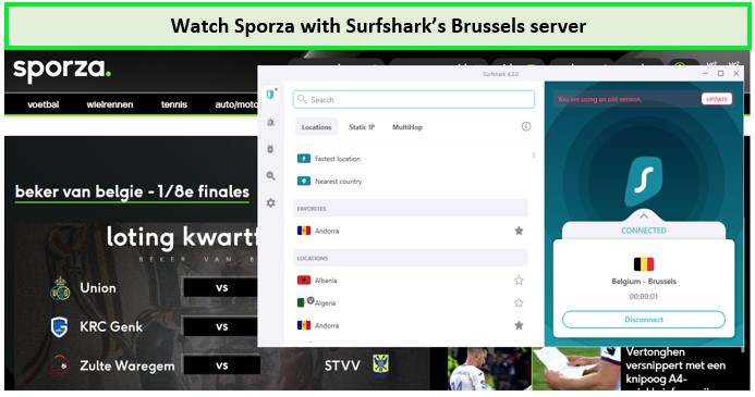 watch-sporza-with-surfshark-in-Netherlands
