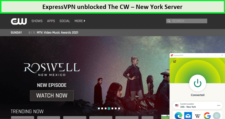 Unblock The CW with ExpressVPN