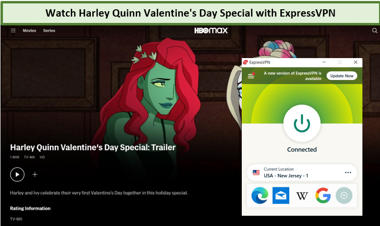 Watch-Harley-Quinn-Valentine's-Day-Special-in-UK-with-ExpressVPN