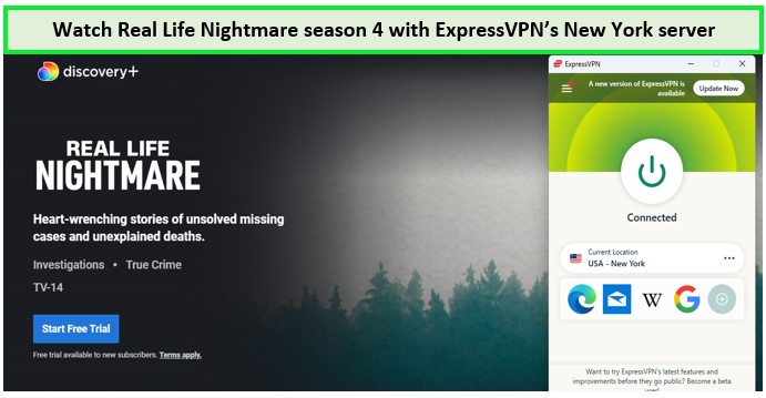 watch-real-life-nighmare-on-discovery+-with-expressvpn-newyork-server