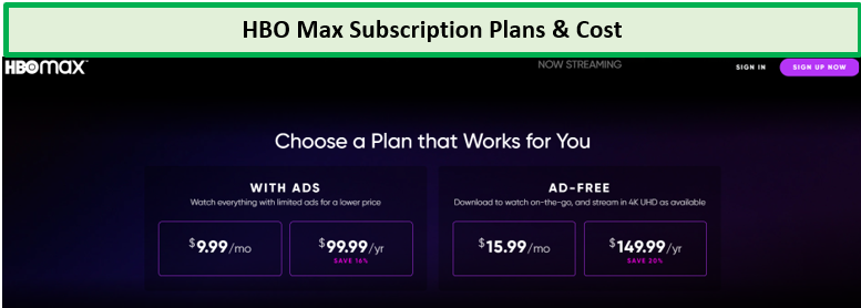 HBO-Max-Subscription-Plans-&-Cost