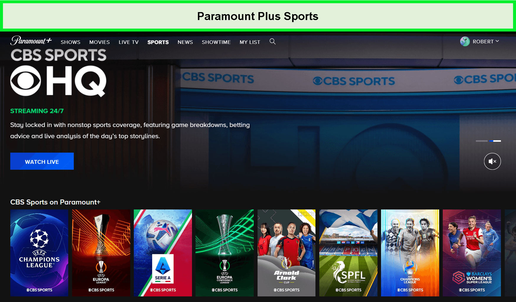 Paramount-plus-sports