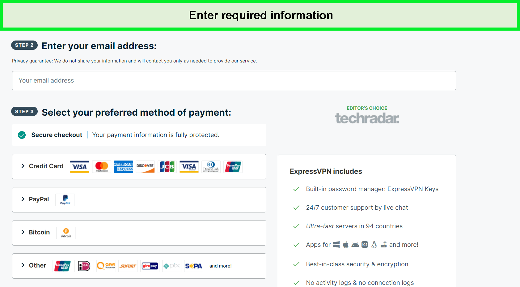 enter-required-information-Germany