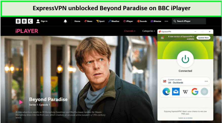 expressvpn-unblocked-beyond-paradise-on-bbc-iplayer