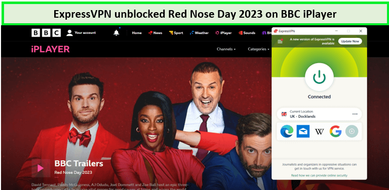 expressvpn-unblocked-red-nose-day-on-bbc-iplayer-in
