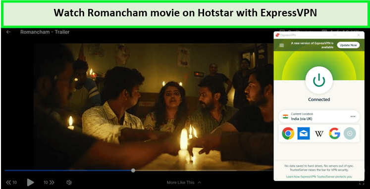 watch-Romancham-on-Hotstar-with-ExpressVPN-in-Italy
