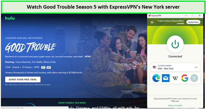 watch-good-trouble-with-expressvpn-on-hulu-in-australia