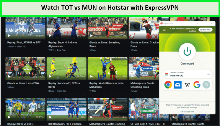 Watch-TOT-vs-MUN-on-Hotstar-with-ExpressVPN-outside-india