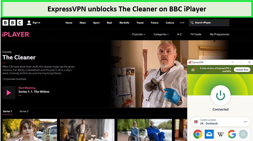 express-vpn-unblocks-the-cleaner-on-bbc-iplayer-outside-UK