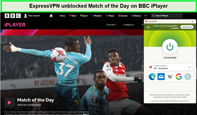 expressvpn-unblocked-Watch-Match-of-the-day-on-BBC-iPlayer-in-Australia