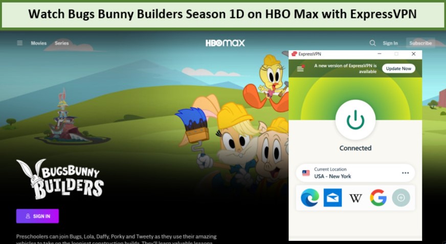watch-bugs-bunny-builder-season-1d-outside-USA-with-expressvpn