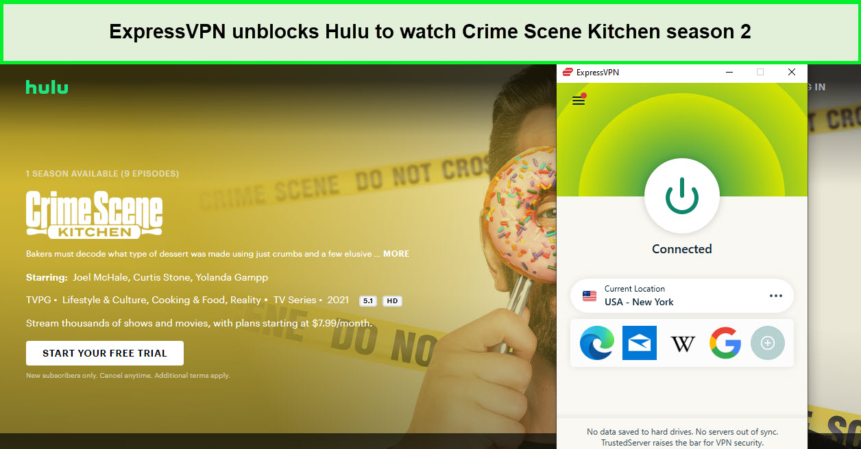 Watch-Crime-Scene-Kitchen-season-2-on-Hulu-outside-USA-with-expressvpn
