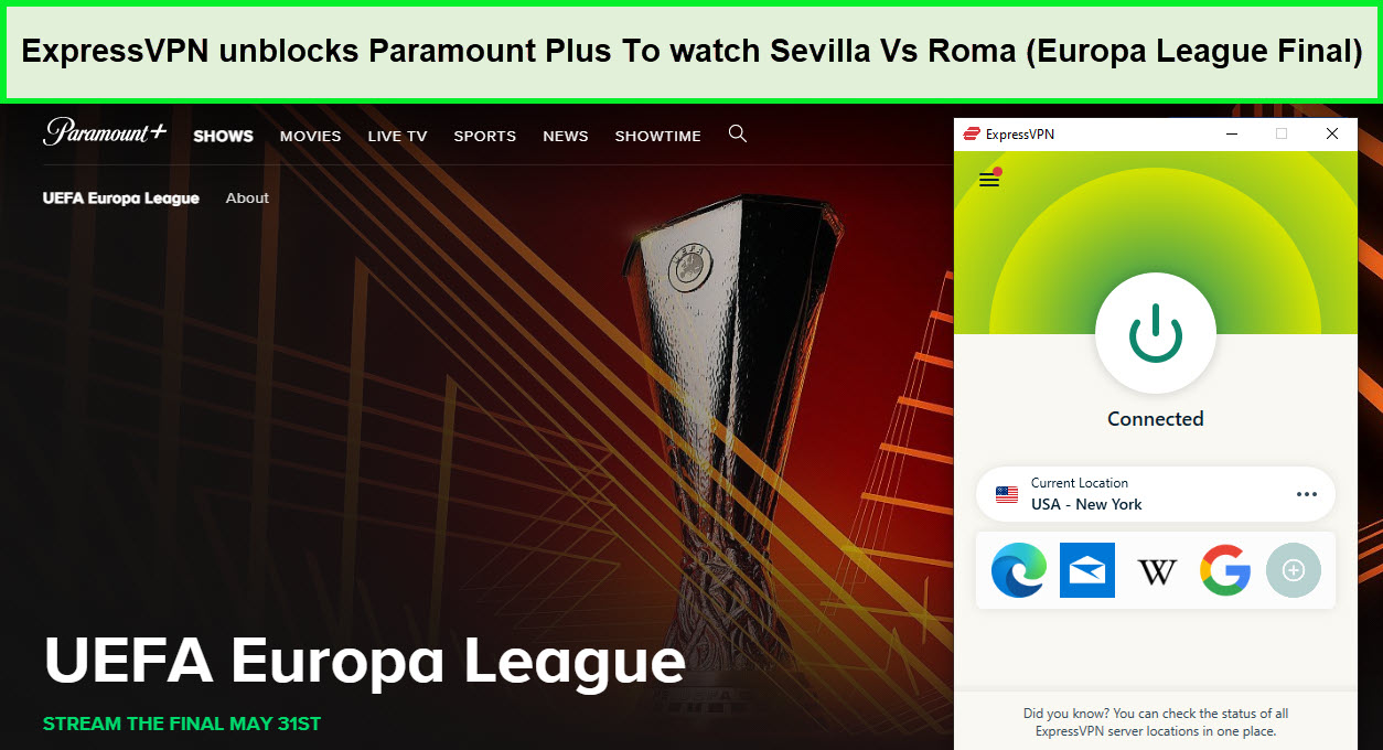 Watch-Sevilla-vs-Roma-(Europa League Final)-on-Paramount-Plus- -with-ExpressVPN