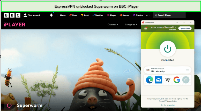 expressvpn-unblocked-superworm-on-bbc-iplayer-in-Spain