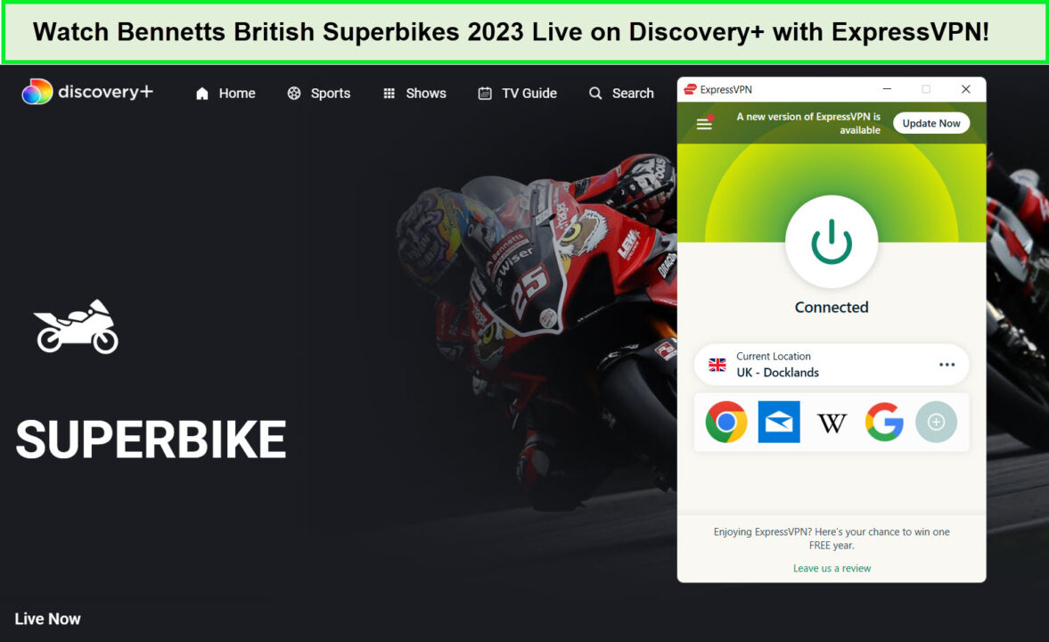 expressvpn-unblocks-bennetts-superbikes-2023-live-on-discovery-plus-in-Canada