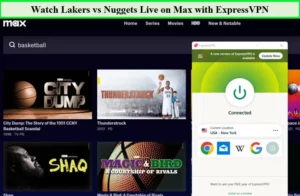 watch-lakers-vs-nuggets-live-in-South Korea-with-ExpressVPN