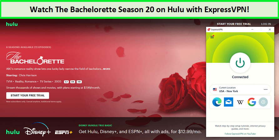 Watch-The-Bachelorette-Season-20-on-Hulu-in-New Zealand-with-ExpressVPN