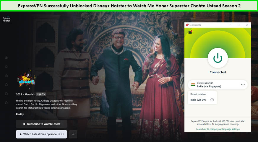Use-ExpressVPN-to-watch-Me-Honar-Superstar-Chhote-Ustaad-Season-in-Singapore-on-Hotstar