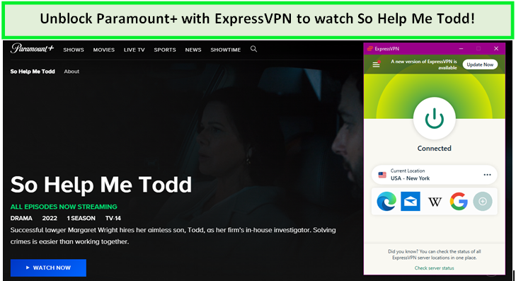 Unblock-Paramount+-in-South Korea-with-ExpressVPN-to-watch-So-Help-Me-Todd!