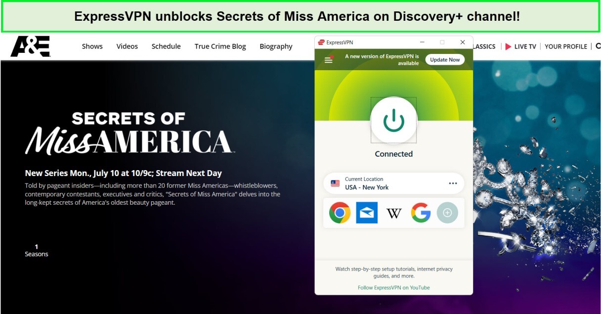 expressvpn-unblocks-secrets-of-miss-america-on-discovery-plus-in-Italy