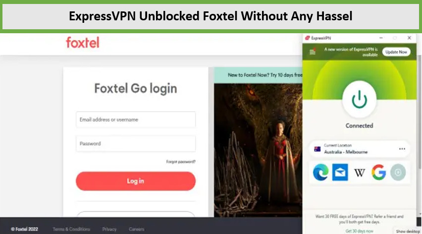Unblock Foxtel with ExpressVPN