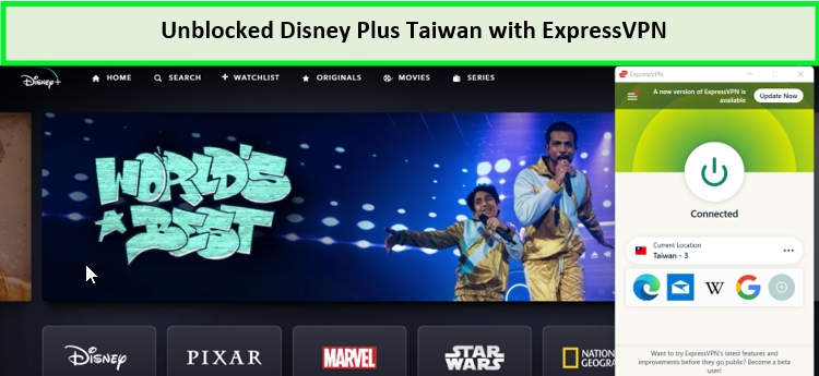 Unblock Disney Plus Taiwan with ExpressVPN