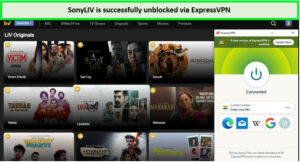 sonyliv-unblocked-with-expressvpn-in-South Korea