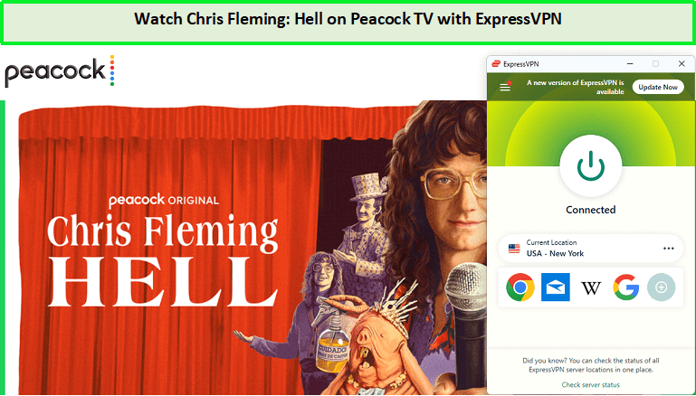 Watch-Chris-Fleming-Hell-in-Japan-on-Peacock-TV-with-ExpressVPN
