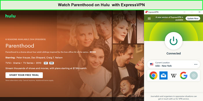Watch-Parenthood-in-Italy-on-Hulu-with-ExpressVPN
