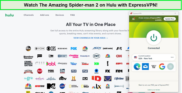 watch-the-amazing-spider-man-2-on-hulu-with-expressvpn-in-Japan