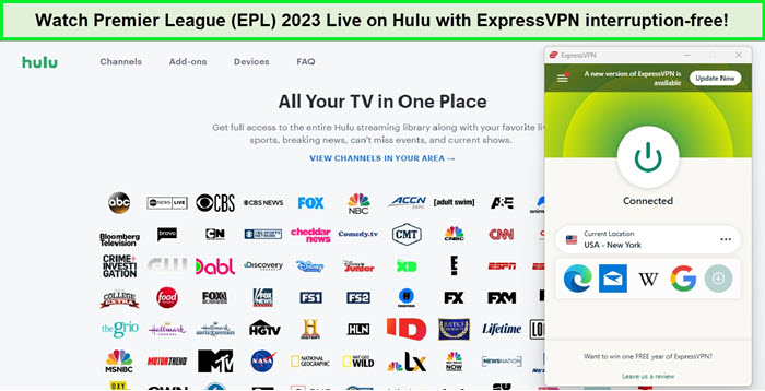 watch-premiere-league-epl-on-hulu-with-expressvpn-in-Spain