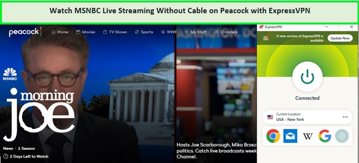 watch-MSNBC-live-streaming-without-cable-on-peacock-in-Canada-with-expressvpn
