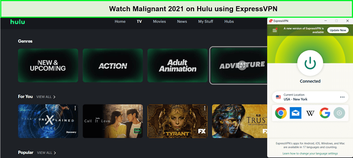 watch-malignant-2021-on-hulu-with-expressvpn-in-Australia