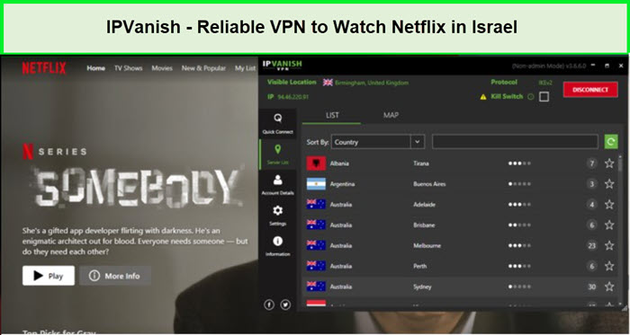 IPVanish-Reliable-VPN-to-Watch-Netflix-in-Israel