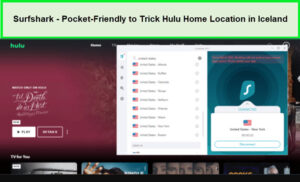 Surfshark-Pocket-Friendly-to-Trick-Hulu-Home-Location-in-Iceland