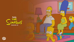 How to Watch The Simpsons Season 35 in Canada on Hulu [Hassle free]