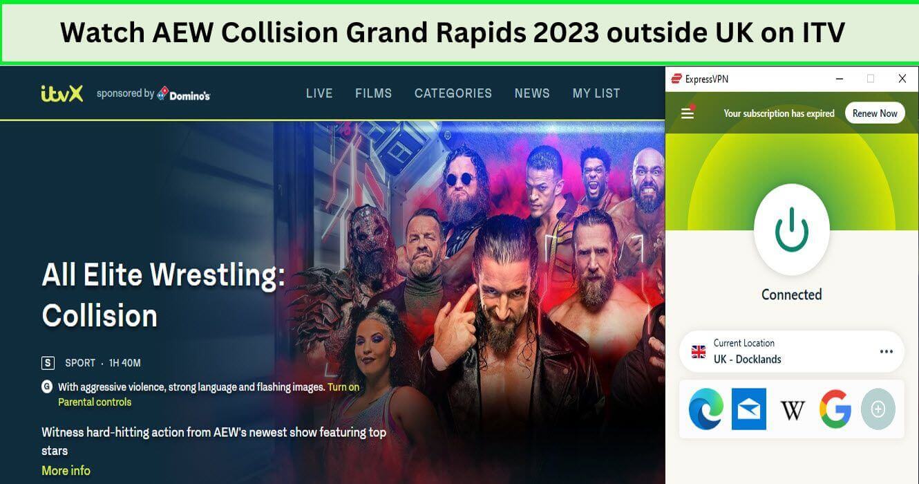 Watch-AEW-Collision-Grand-Rapids-2023  on-ITV