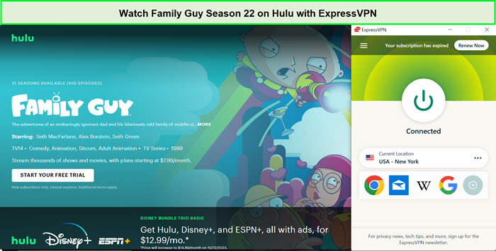 Watch-Family-Guy-Season-22-in-Hong Kong-on-Hulu-with-ExpressVPN