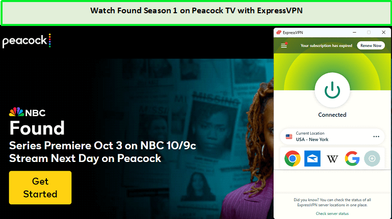unblock-Found-Season-1-in-South Korea-On-Peacock-TV-with-ExpressVPN
